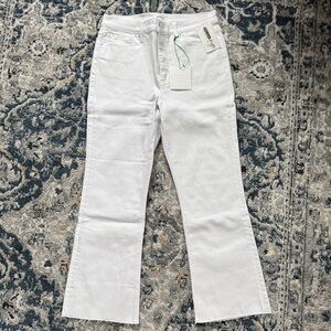 NWT! Pistola White Lennon Ankle Jeans - Sz 30